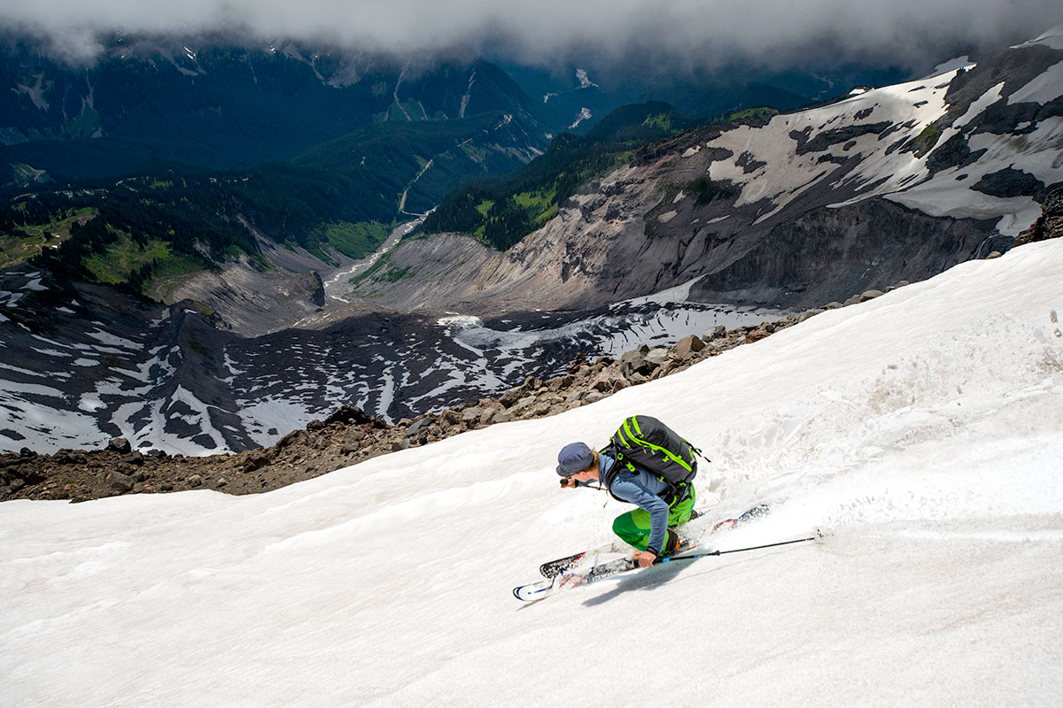 Backcountry skis (springtime)